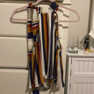 Colorful Striped Forever 21 Contemporary Cami